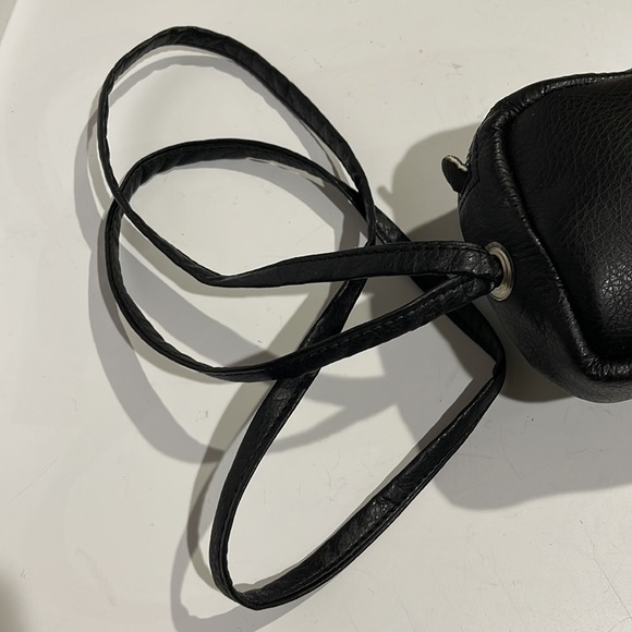 Ecote Beaded & Embroidered Faux Black Leather Crossbody Bag - NWT - Picture 9 of 9